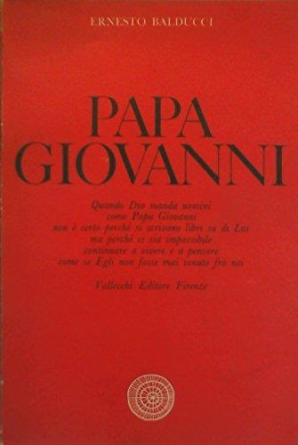 Papa Giovanni - Ernesto Balducci - copertina