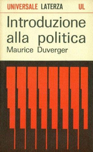 Introduzione alla politica - Maurice Duverger - copertina