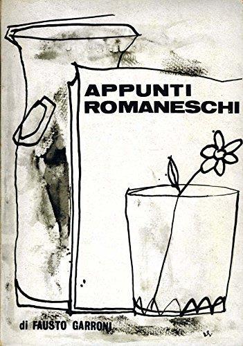 Appunti Romaneschi - Fausto Garroni - copertina