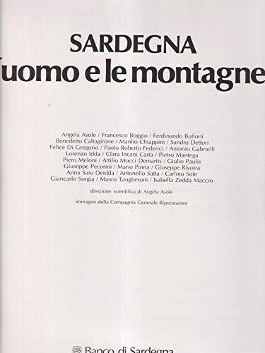 Sardegna, l'uomo e le montagne - copertina