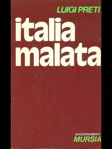 Italia malata - Luigi Preti - copertina