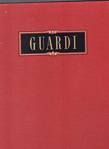 Guardi ( Francesco ) Aldo Martello editore 1952 - Vittorio Moschini - copertina