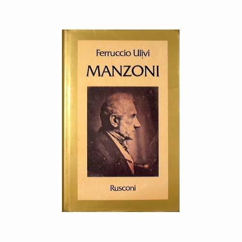 Manzoni - Ferruccio Ulivi - copertina
