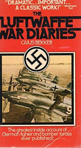 Luftwaffe war diaries - Cajus Bekker - copertina