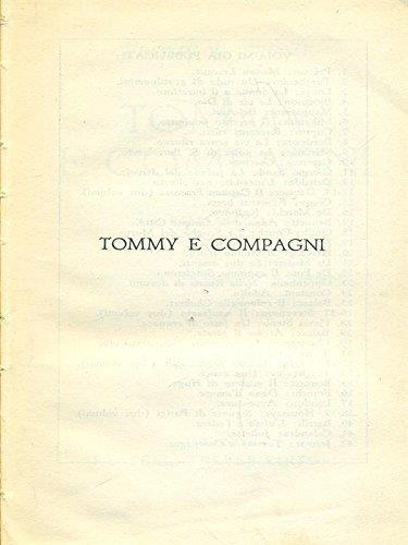 Tommy e compagni - Jerome K. Jerome - copertina