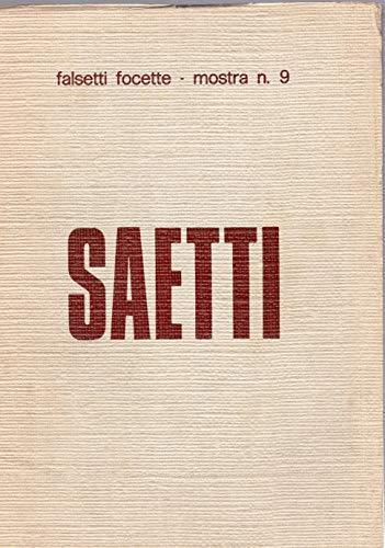 Saetti ( Bruno ) - Piero Pacini - copertina