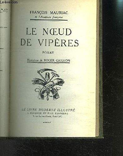 Le Noeud De Viperes - François Mauriac - copertina