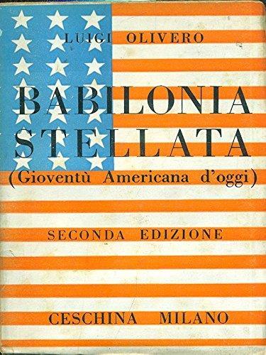Babilonia stellata - Luigi Olivero - copertina