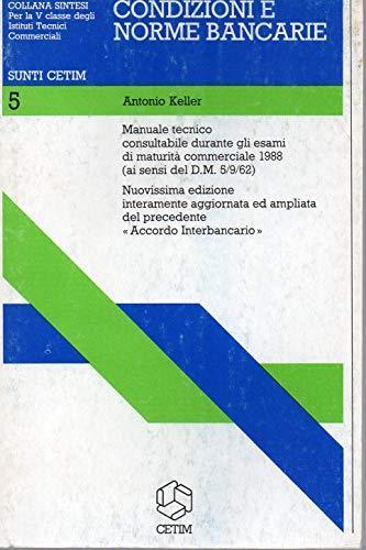 Condizioni e norme bancarie - copertina