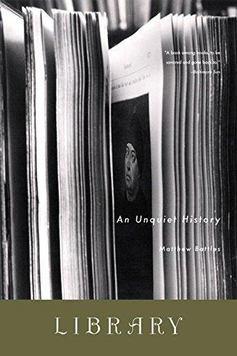 Library: An Unquiet History - Matthew Battles - copertina