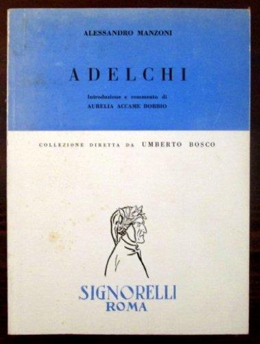 Adelchi - Alessandro Manzoni - copertina