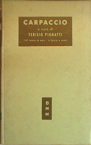 Carpaccio - Teresio Pignatti - copertina