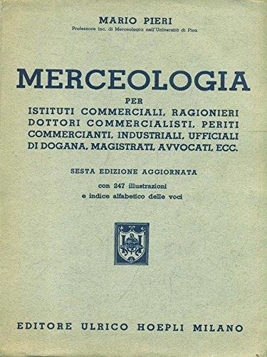 Merceologia - Mario Pieri - copertina
