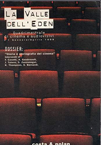 La Valle Dell'Eden - quadrimestrale di Cinema e Audiovisivi N. 1 / 1999 - copertina