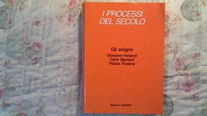 I processi del secolo - Gli enigmi - copertina
