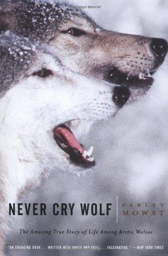 Never Cry Wolf - Farley Mowat - copertina