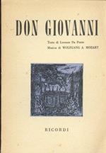 Don Giovanni Dramma giocoso in due atti