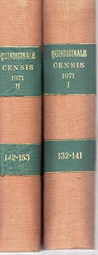 Quindicinale di note e commenti 1971 vol. 1 ( n. 132-141) + vol 2 ( n. 142-153) - copertina