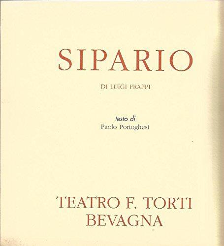 Sipario di Luigi Frappi - copertina