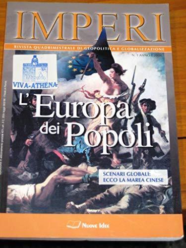 Imperi Rivista Quadrimestrale Di Geopolitica E Globalizzazione N1 Anno1 2004 L'Europa Dei Popoli - copertina