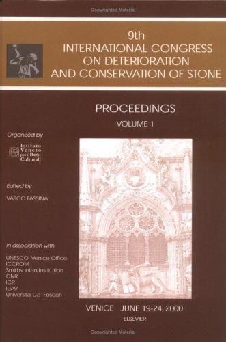 Proceedings of the 9th International Congress on Deterioration and Conservation of Stone - copertina