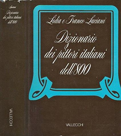Dizionario dei pittori italiani dell' 800 - Lidia - copertina