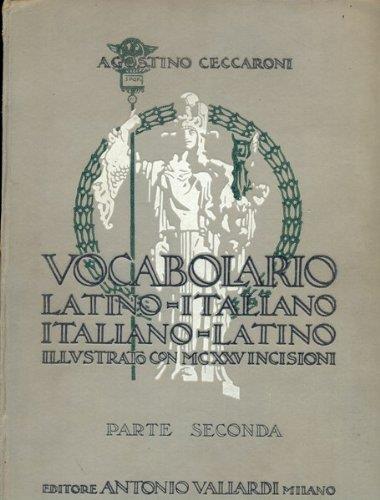 Vocabolario latino-italiano / italiano-latino - Libro Usato - Vallardi A. 