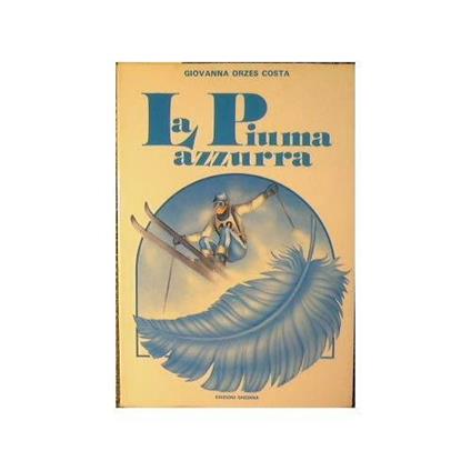 La piuma azzurra - copertina
