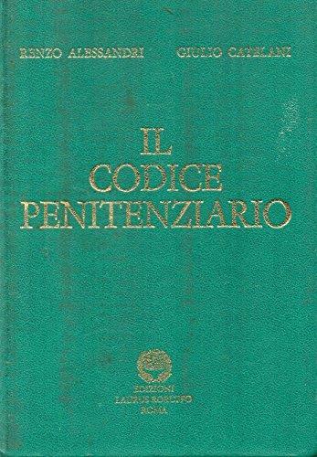 Il codice penitenziario - Giulio Catelani - copertina