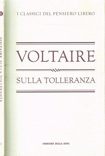 Sulla Tolleranza - Voltaire - copertina