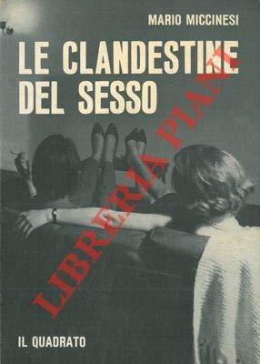 Le clandestine del sesso - Mario Miccinesi - copertina