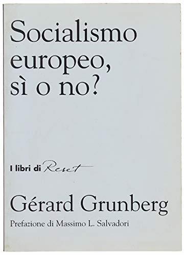 Socialismo Europeo, Sì O No? - copertina