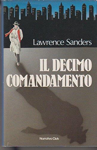 Il decimo comandamento - Lawrence Sanders - copertina