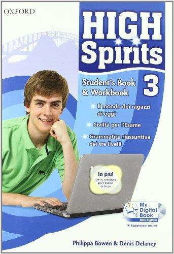 High spirits. Student's book-Workbook-My digital book. Per la Scuola media. Con espansione online: High spirits. Student's ... la Scuola media. Con espansione online: 3 - copertina