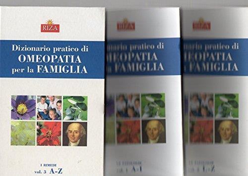 dizionario pratico di omeopatia per la famiglia - copertina