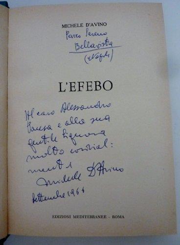 L' efebo - Michele D'Avino - copertina