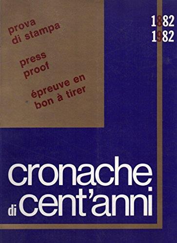 Cronache di cent'anni - Luigi Conti - copertina