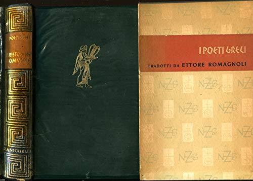 Commedie Di Aristofane (Le). Collana I Poeti Greci Tradotti Da Ettore Romagnoli. Edizione Pregiata - copertina