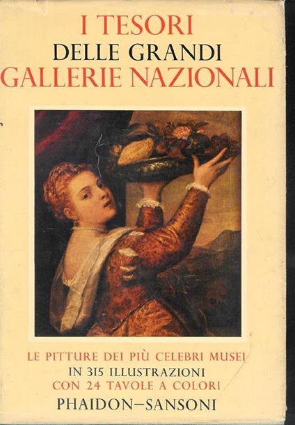 I tesori delle grandi Gallerie Nazionali - Hans Tietze - copertina