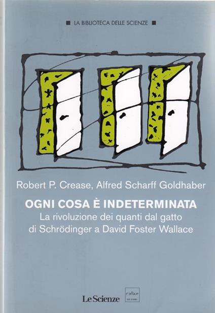 Ogni Cosa È Indeterminata La Rivoluzione Dei Quanti Dal Gatto Di Schrodinger A David Foster Wallace - copertina