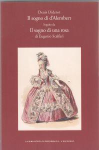 Il Sogno di d'Alembert - Il sogno di una rosa - Denis Diderot - copertina