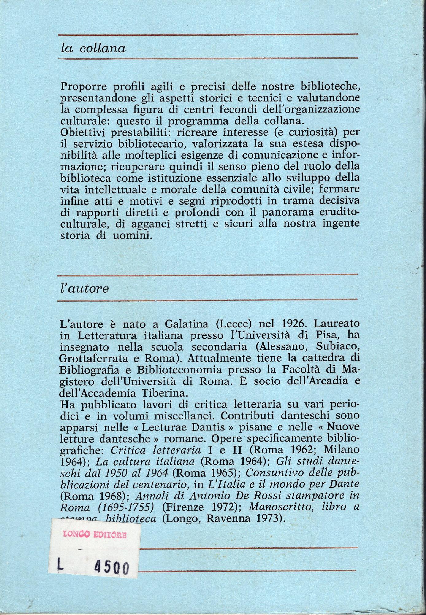 Biblioteca Nazionale Centrale "Vittorio Emanuele II"