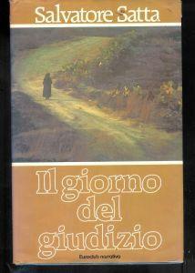 Il giorno del giudizio - Salvatore Satta - copertina