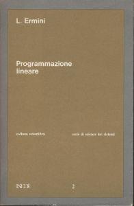 Programmazione lineare - copertina