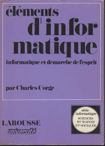 Elements d'informatique-informatique et démarche de l'esprit - copertina