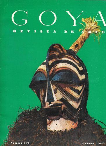 Goya. Revista De Arte. Nº 110. Septiembre-Octubre 1972 - copertina