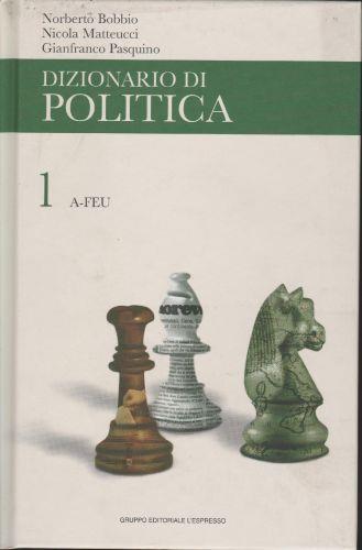 Dizionario Di Politica 3 Vol - Norberto Bobbio - copertina