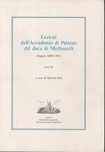 Lezioni dell'Accademia di Palazzo del duca di Medinaceli tomo III