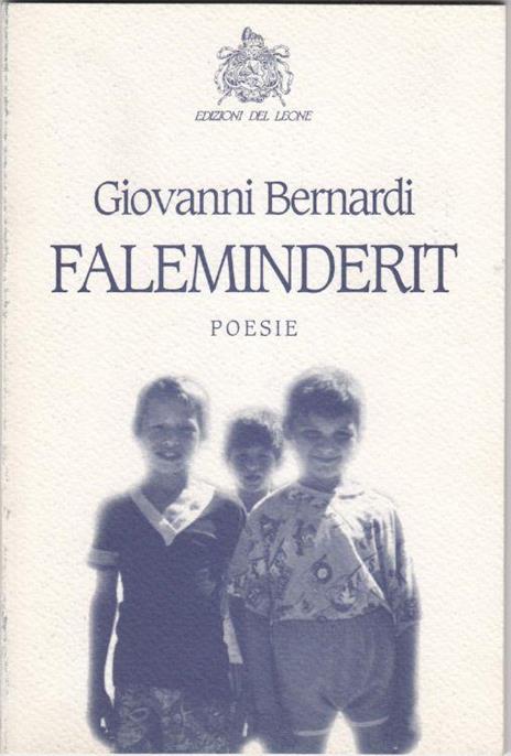 Faleminderit Poesie - Giovanni Bernardi - copertina