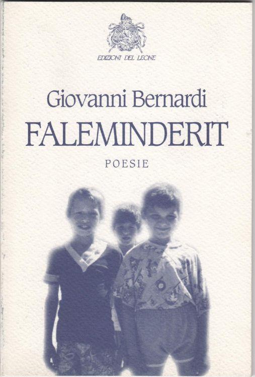 Faleminderit Poesie - Giovanni Bernardi - copertina